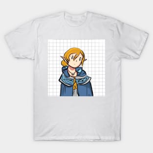 Dungeons and Dragons Character design with grid background T-Shirt